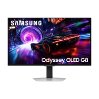 SAMSUNG Monitor G81SF / 32", 3840 x 2160, 4K Ultra HD, OLED, srebrna